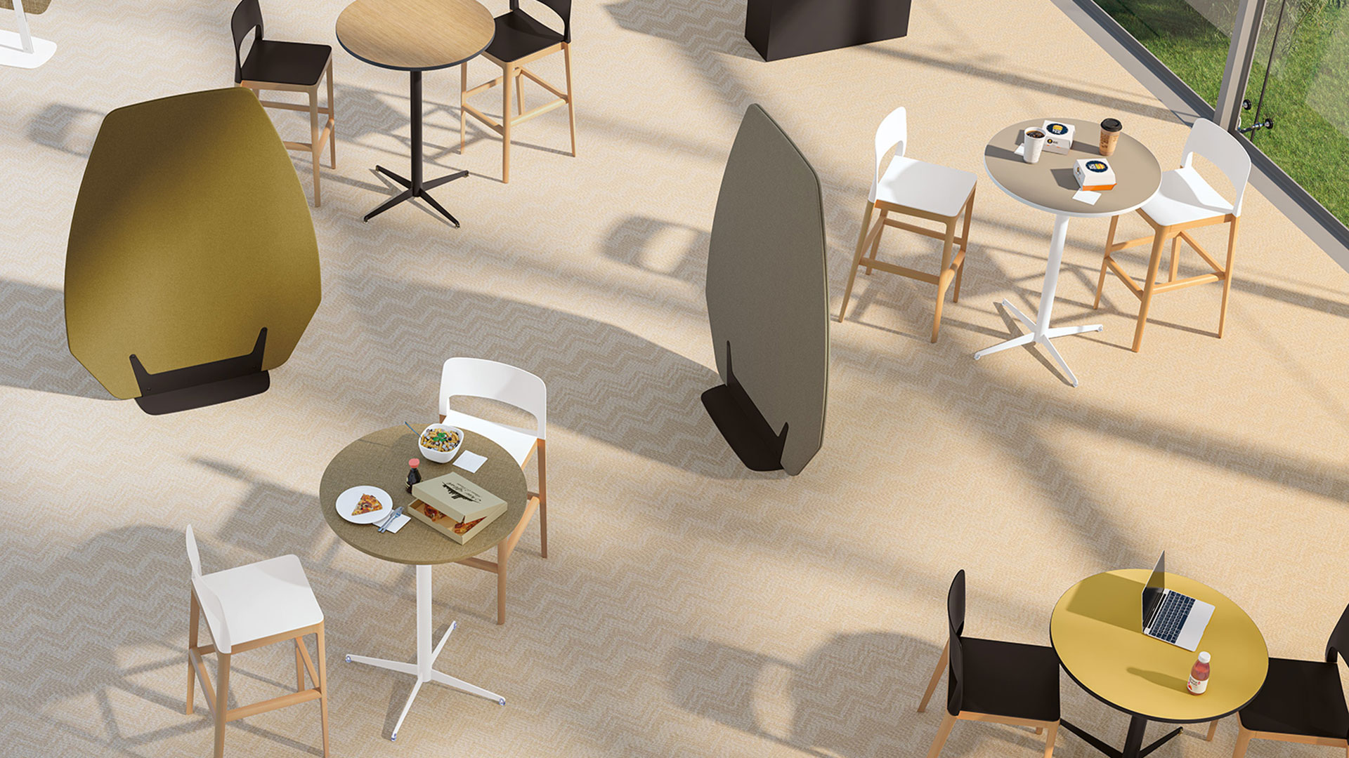 Aménagement cafétéria entreprise à Libourne