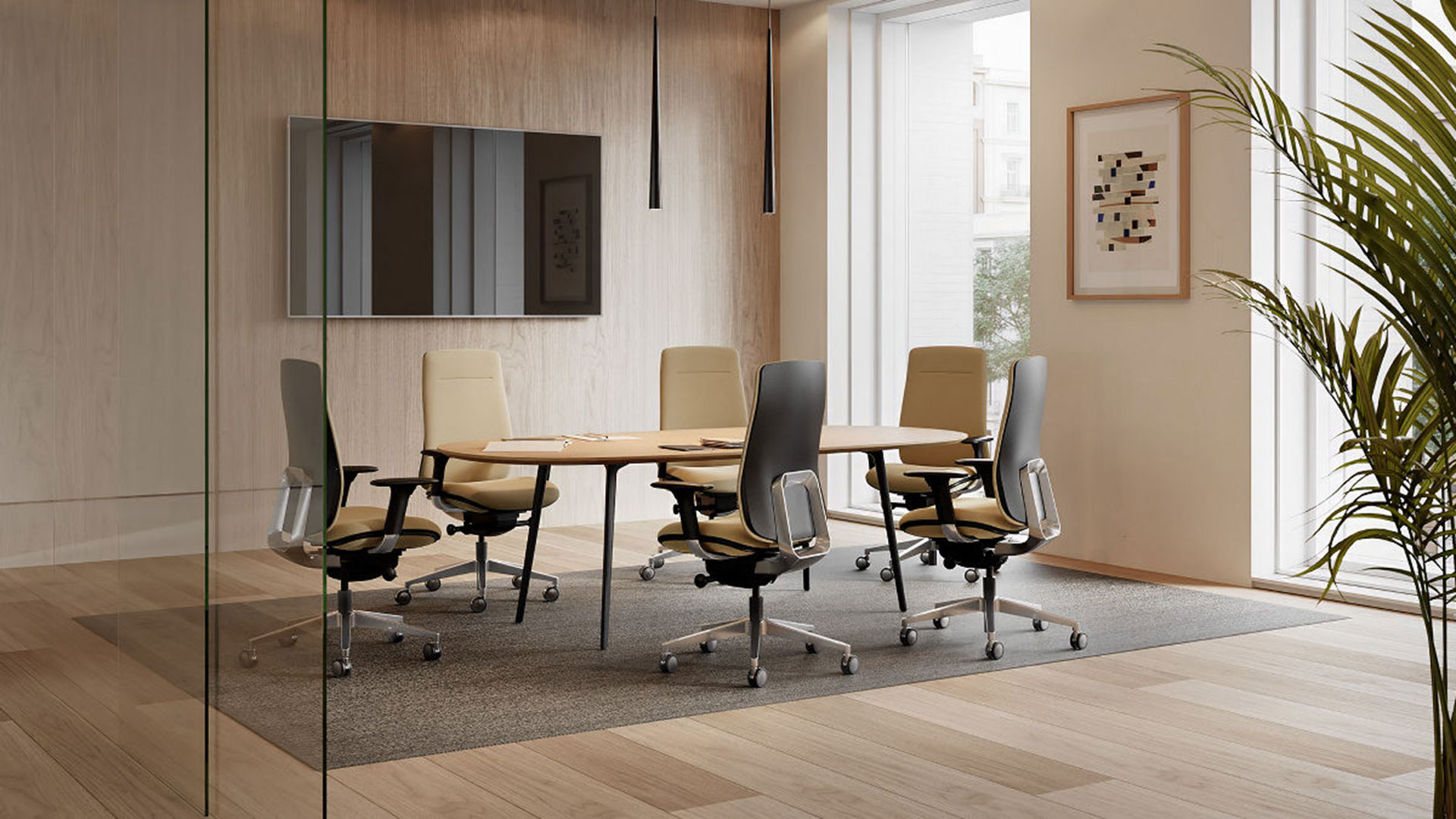 Salle de réunion équipée – mobilier professionnel Libourne