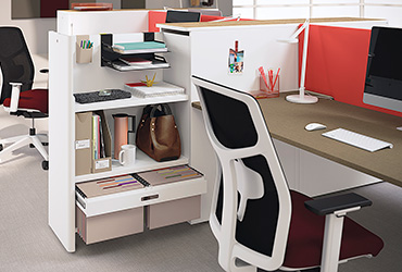 solutions de caissons et rangement pour vos bureaux à bordeaux – Dalla Santa Mobilier